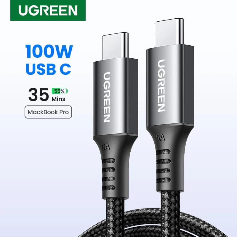 UGREEN 100W USB C to USB Type C Cable 5A