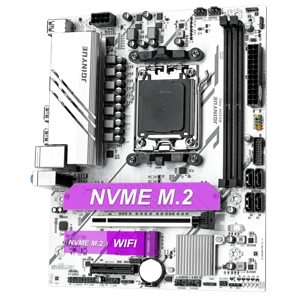 PRO B650M MATX AMD B650 DDR5 AM5 Motherboard