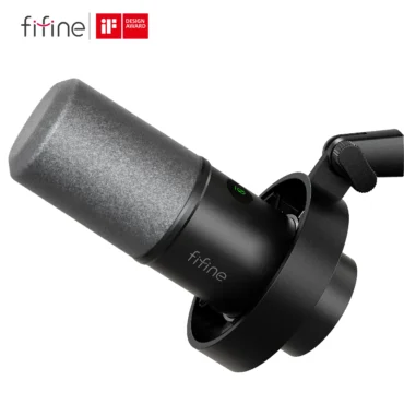 FIFINE Recording XLR Dynamic Microphone with Real-time Monitoring,USB Streaming Mic with Gain Knob/Touch-mute for PC,Mixer-K688 7