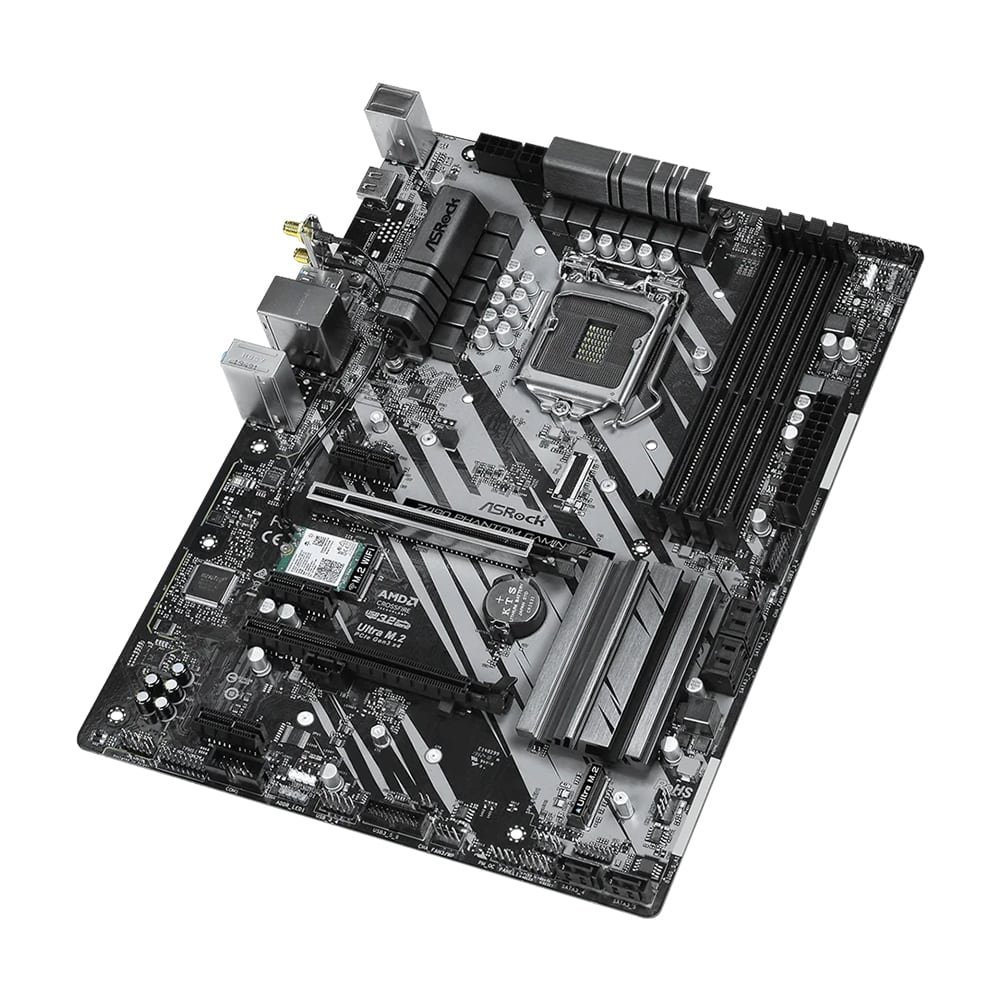 ASRock Z490 Phantom Gaming 4/ax Motherboard LGA 1200 intel Z490 support 10105 10700 10100 10320 G6400 10305 cpu DDR4 128GB ATX 4