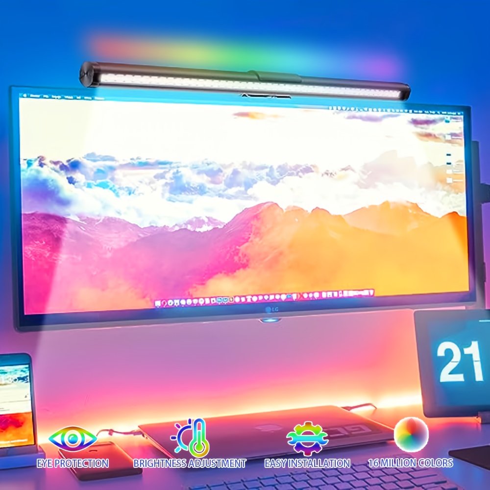 AMILL Smart Monitor Light Bar with RGB Backlight - Image 4